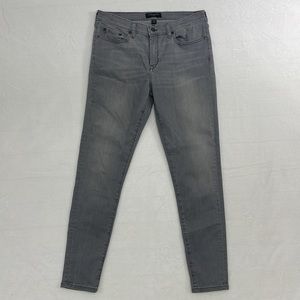 Banana Republic Sculp Skinny Grey Denim Jeans sz 8/29